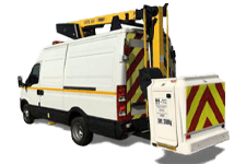 Car Hire Cirencester - 12.5M Cherry Picker 3.5T - Van hire Cirencester