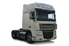 Car Hire Cirencester - 44 Tonne Sleeper Truck - Truck hire Cirencester