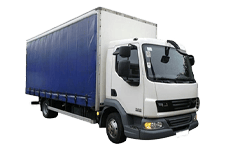 Car Hire Cirencester - 7.5 Tonne Curtain Side Truck - Truck hire Cirencester