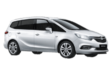 Car Hire Cirencester - Vauxhall Zafira 7-Seater - Minibus hire Cirencester